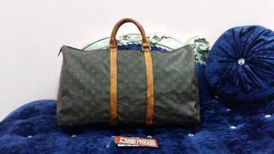 Vintage LV Louis Vuitton 60s Keepall 50 Speedy