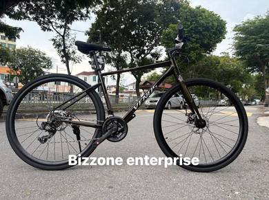 New 700cc coyote venus 24sp hybrid touring basikal