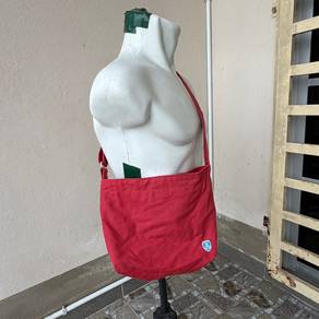 ORCIVAL Shoulder Bag Red Canvas