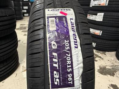 Tyre baru 205 70 15 LAUFENN G FIT kembara tyre