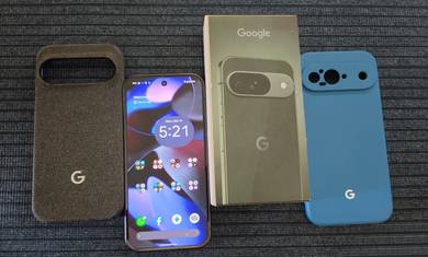 Google Pixel 9 256GB – Like New (Beli 12/3/26) + 3