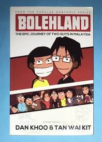 BOLEHLAND COMICS BOOK Buku