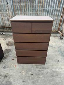 (IKEA) Chest of 6 Drawer Cabinet Laci