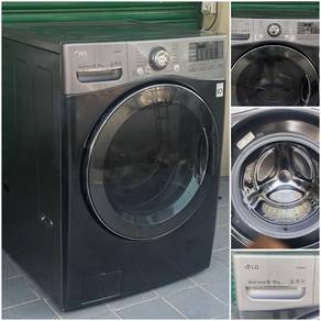 LG 2in1 front load hot washer with dryer 18/10 kgs