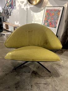 Nordic Single Seat Sofa Chair, Fabric Seat