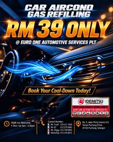 Car Aircond Gas Refilling Euro One