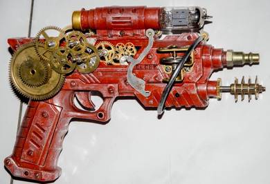 Steampunk Sci-Fi Toy /Decor (No Functional Parts)