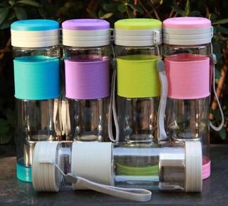 550ml Travel Filter Strainer Tea Water Seal Bottle
