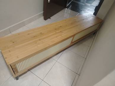 Wooden Classic 6FT Sliding Door Tv Cabinet TG115