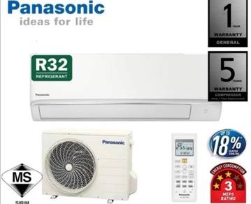 Panasonic  2hp INVERTER air cond free install