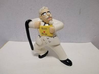 Vintage Figurine KFC Col Sanders