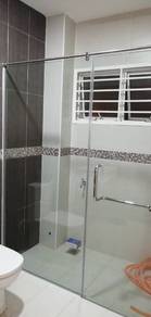 SHOWER SCREEN GLASS l kaca mandian bilik air