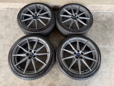 Rim original 18 inch subaru brz gt86 tyr michelin