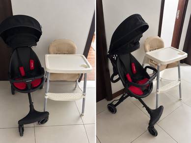 Stroller Bayi + Kerusi Makan Bayi