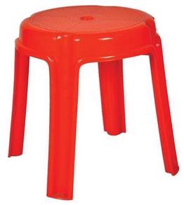 Plastic Stool 350mmDx430mmH PS A430 Adult MOQ12 Un