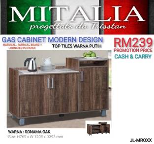 Gas Cabinet Modern Design Berkualiti | Kabinet