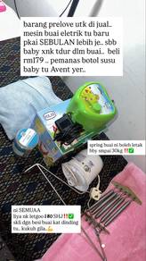 barang buaian baby baru dan lain2