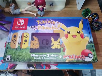 Nintendo Switch V1 PIKACHU EDITION