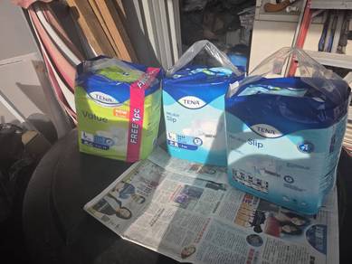 Tena,Hennson and A-Care Adult Diapers and Underpad