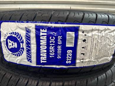 165R13 Sunwide Travomate Tyre 2026 Tayar