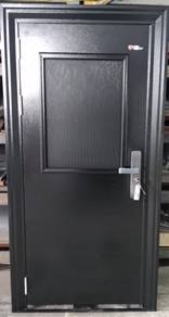 Security Door 3.5ft x 7ft Black – New