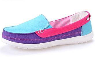 SA0252 PURPLE BLUE PiNK LOAFERS SHOES FREE POSTAGE