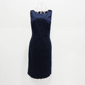 Brooks Brothers Navy Blue Sleeveless Dress