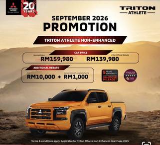 Mitsubishi Triton ATHLETE in Chan Sow Lin, KUL