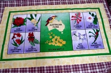 Australian Kitchen Cloth - Wild Flowers