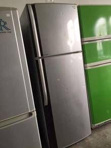 Sharp 2 doors fridge Peti Sejuk Ais Refrigerator
