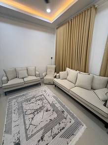 Sofa 3+2 Premium + Free Kerusi Urut