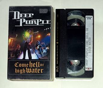 DEEP PURPLE - COME HELL OR HIGH WATER Videotape