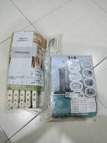 Bathroom Folding Shower Curtain