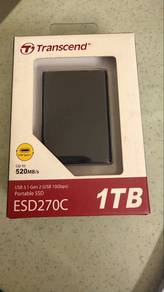 Transcend SSD ESD270C 1TB USB 3.1 Gen 2 Portable