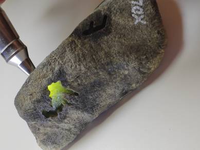 Ice Light Green Jadeite Jade Rough Stone - Type A