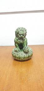 Vintage Ceramic Guardian Lion