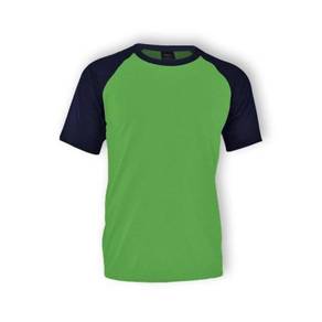 T- shirt Raglan Short Sleeve Code1028 L.Green/Navy