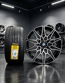 BMW 5 Series G30 19" Rim + Tayar Baru R468