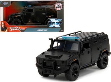 Jada 1-32 Fast Furious X Agency SUV Matt Black