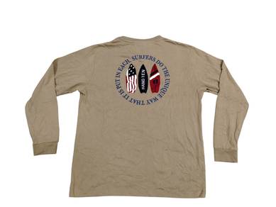 Hang Ten embossed logo long sleeve