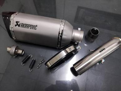 Duke ktm 390 rc 390 akrapovic exhaust system