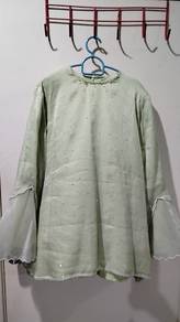 Baju kurung Jakel Hijau Matcha