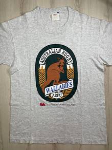 Canterbury Vintage Wallabies Grey Tee #CJ Used
