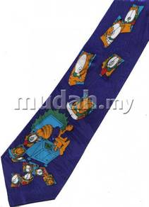 Playful Garfield Cat Cartoon Novelty Neck Tie