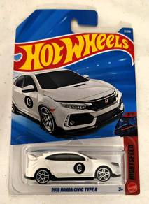 Hot Wheels 2018 Honda Civic Type R nightspeed cjs