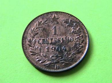 Italy 1 Centesimo 1904 R [Kod : A1216]