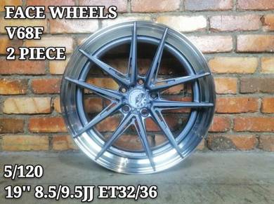 Face wheels 2 piece v68f 19inc f30 f10 f34 f12