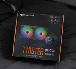 darkflash twister dx-240 argb liquid cooler