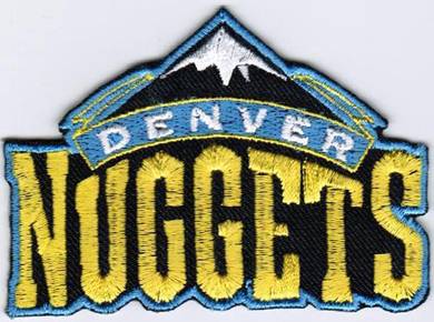 NBA Denver Nuggets National Basketball Badge Patch