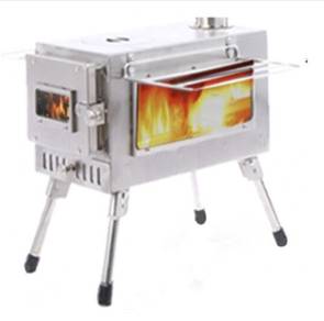 Outdoor Camp Tent Stove Portable Dapur Khemah Api